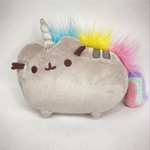 PUSHEEN GUND Plush Pusheenicorn Unicorn Cat Colorful Stuffed Animal Toy 2016 12"